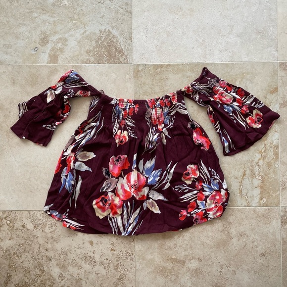 Billabong floral blouse - Picture 1 of 2